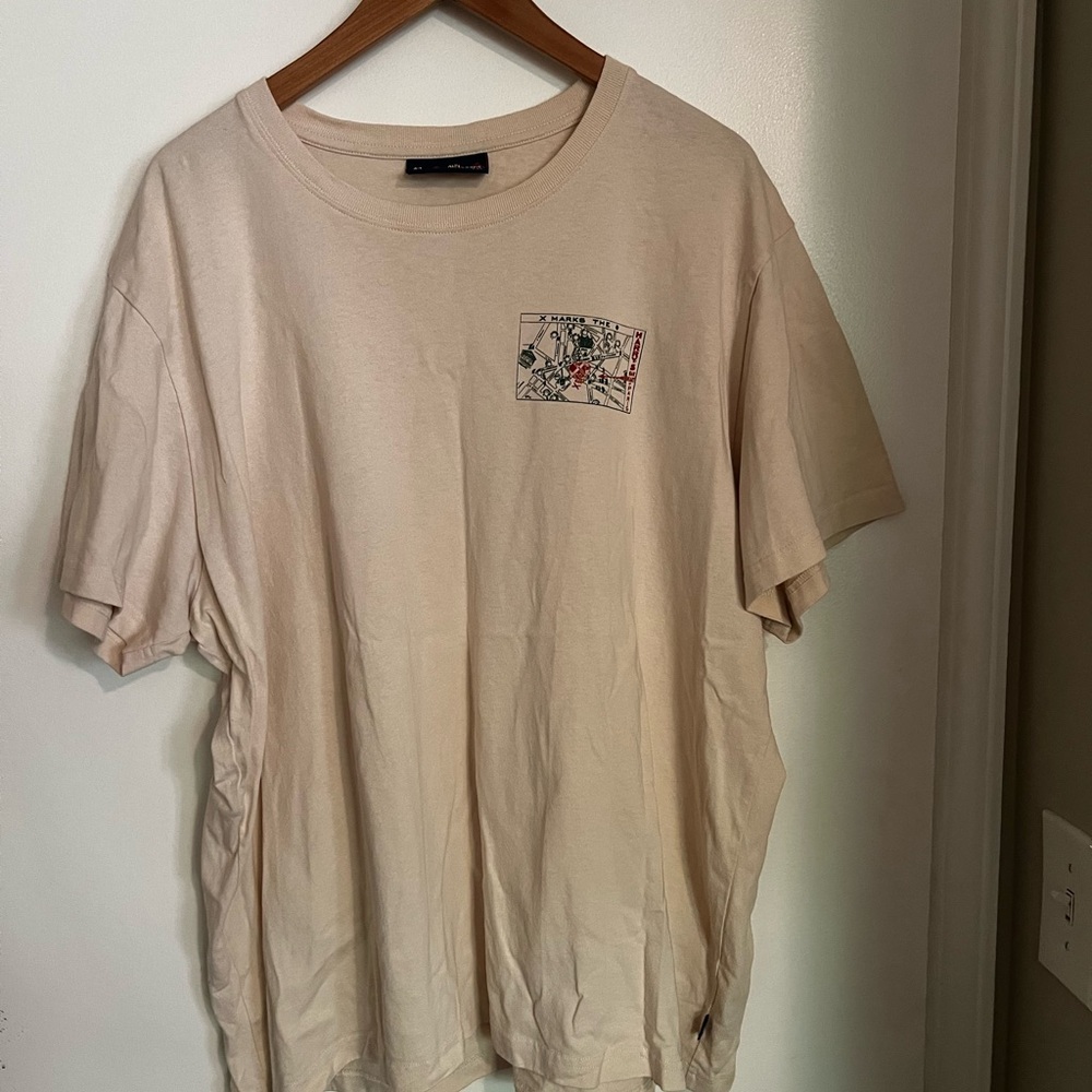 Rowing Blazers Harrys Cream Graphic T-Shirt XXL
